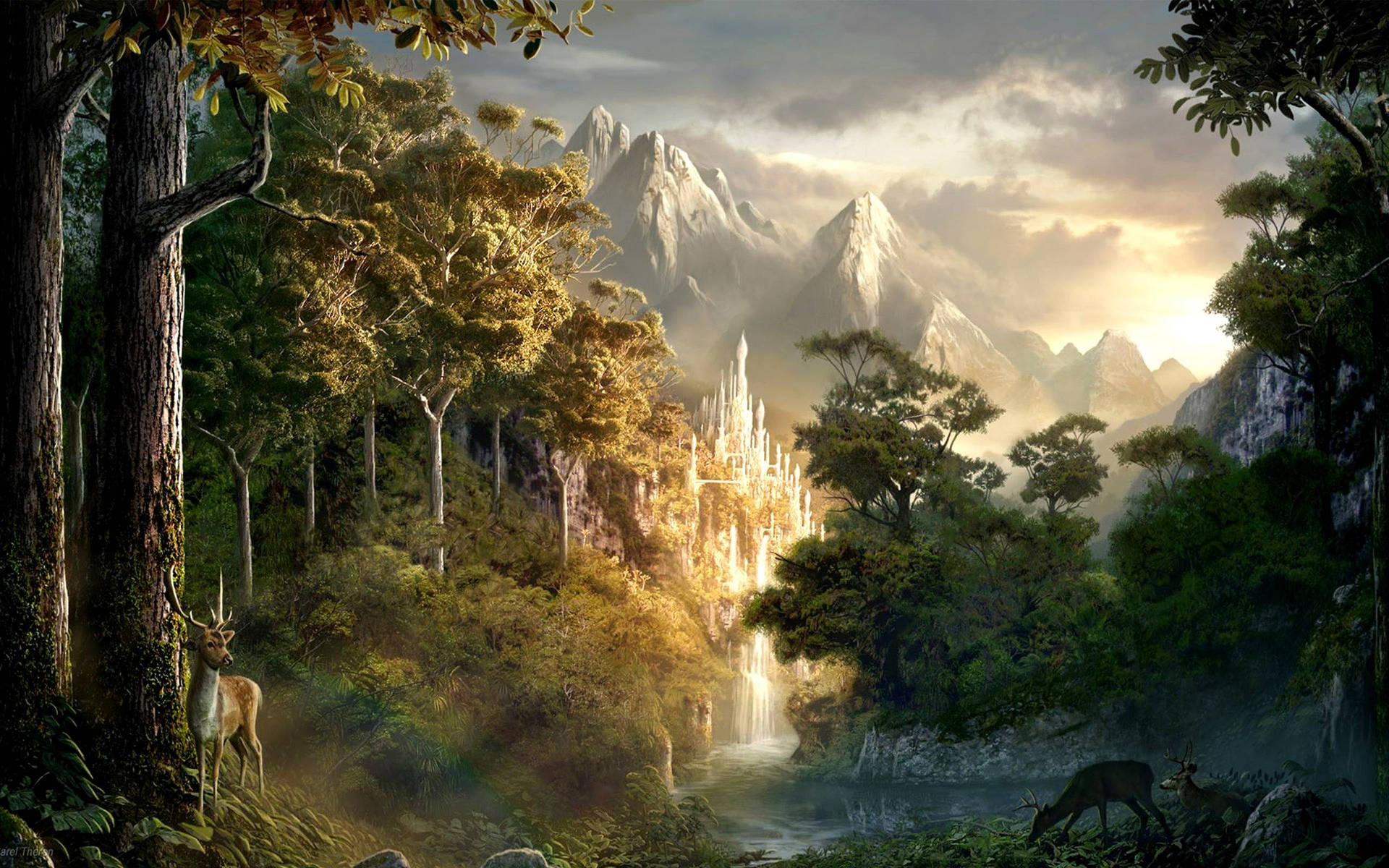 Rivendell Lotr Lord Of The Rings Background