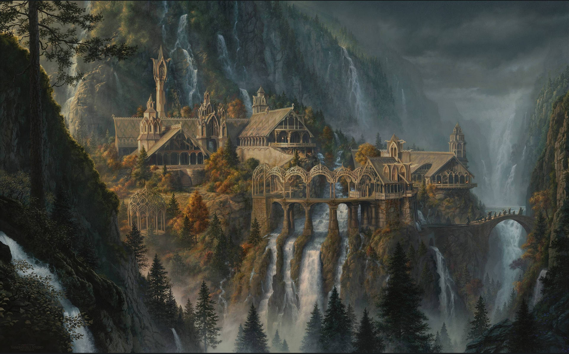 Rivendell Town Lotr Hd Background