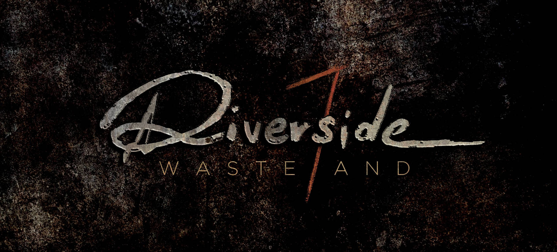 Riverside Rock Band Logo Black Background Background