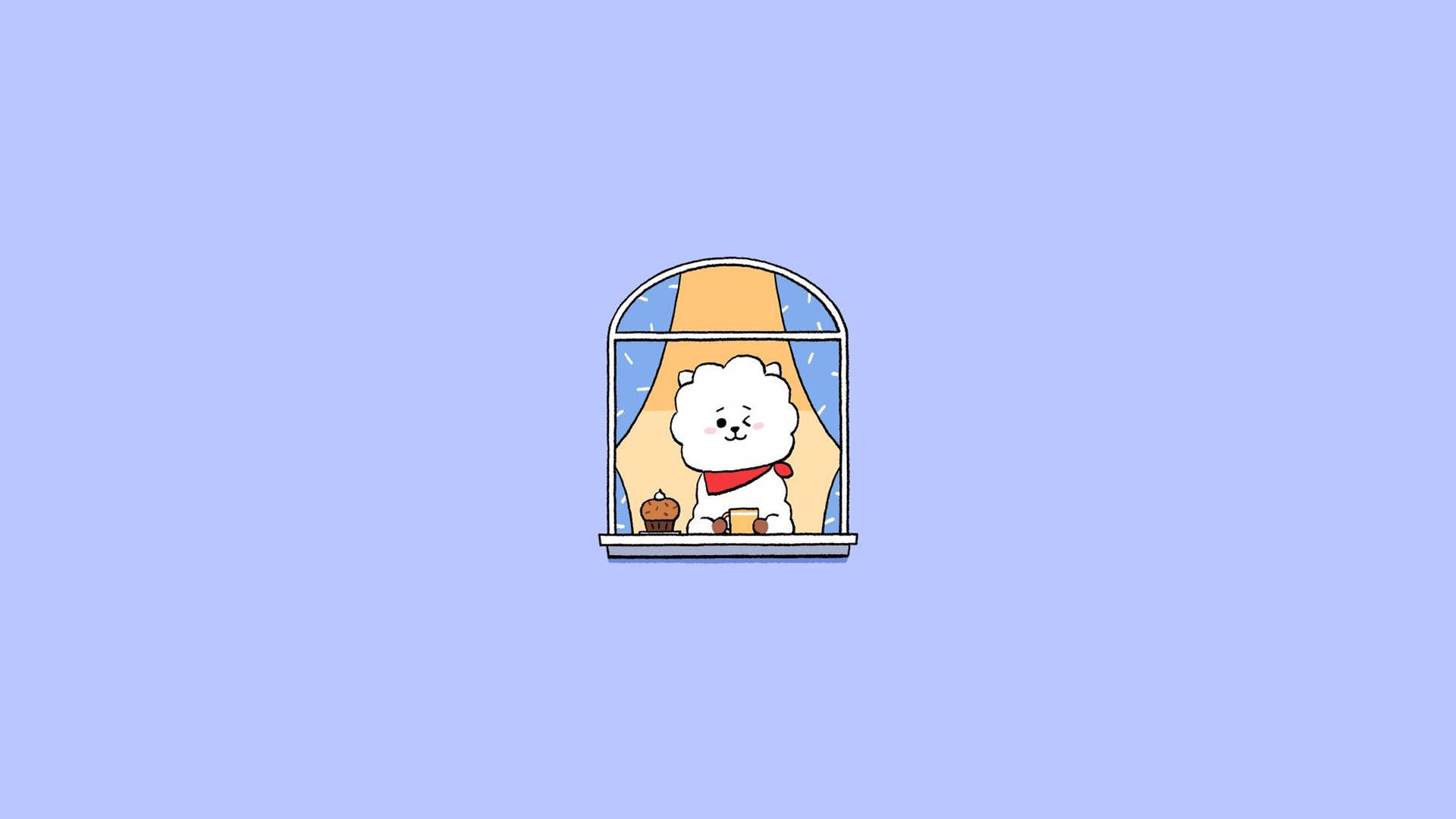 Rj Bt21 At The Window Background