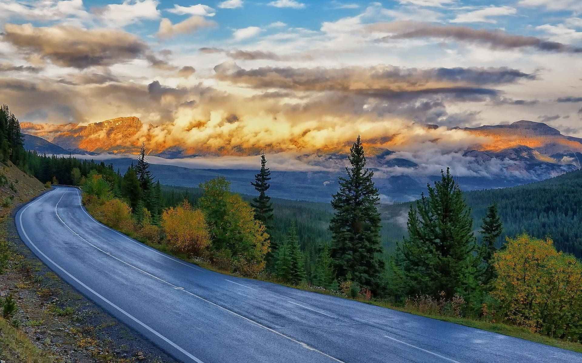 Road In Slovakia