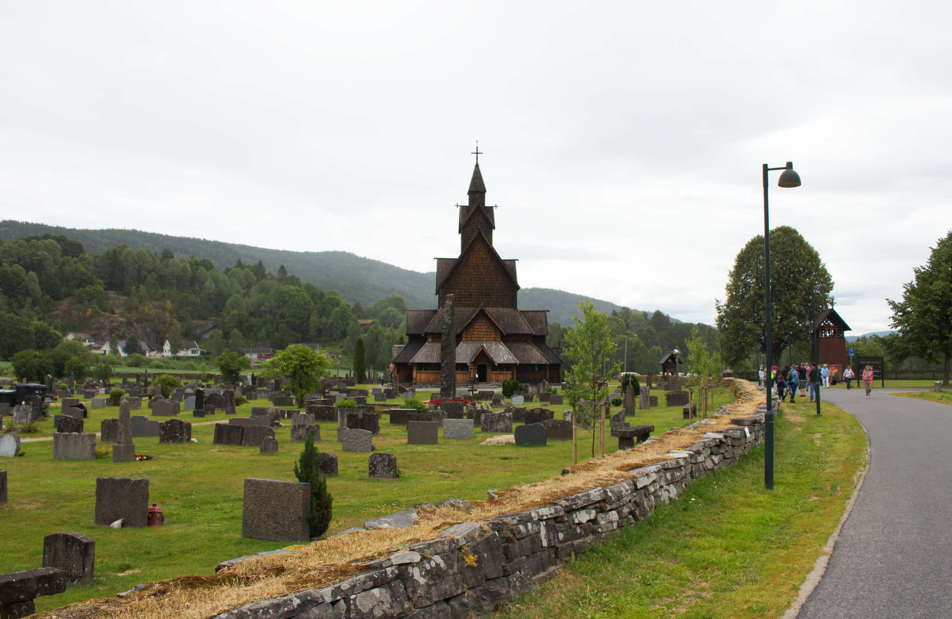 Road To Heddal Stave Church