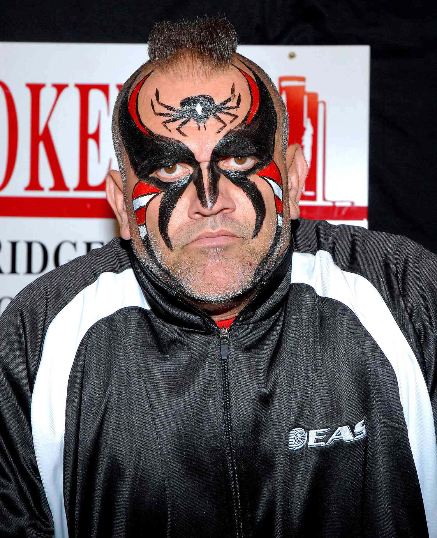 Road Warrior Hawk Famous Face Paint Background