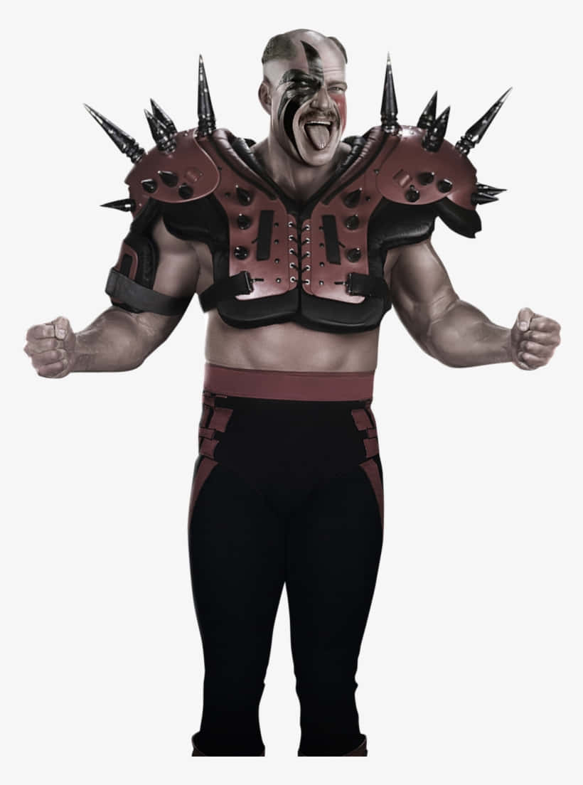 Road Warrior Hawk Wrestling Pose