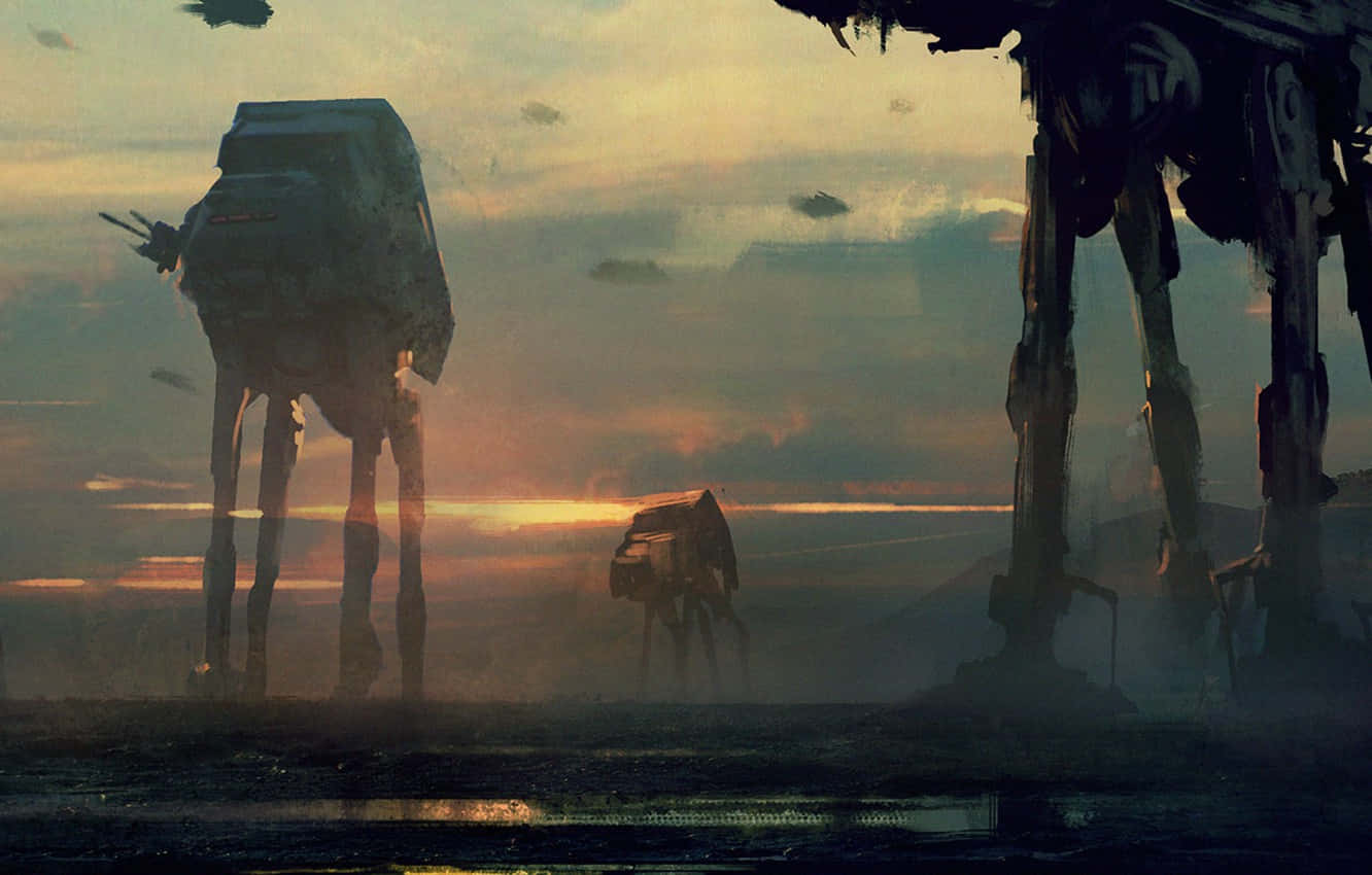 Roaming Imperial Walkers Background