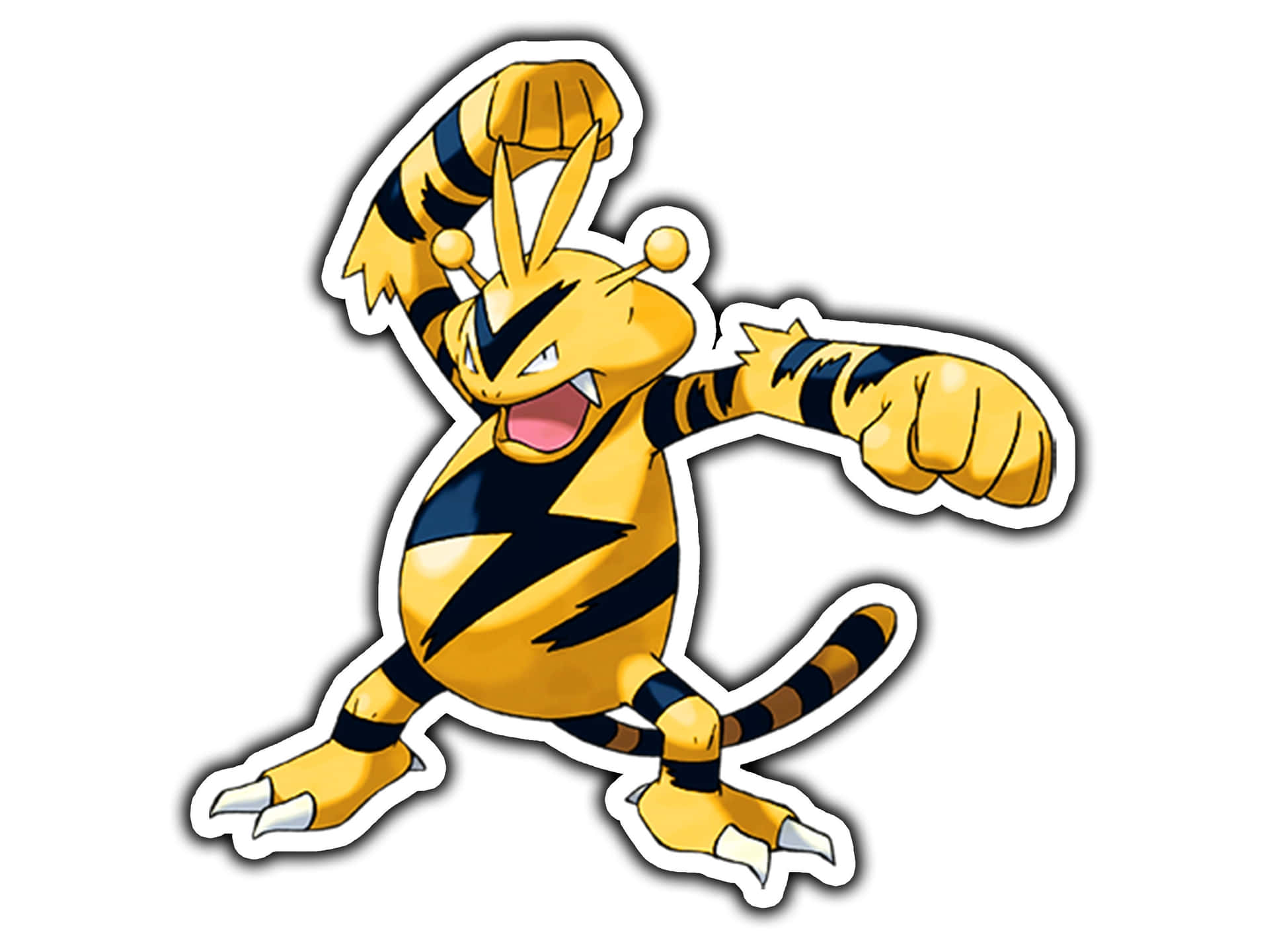 Roaring Electabuzz Background