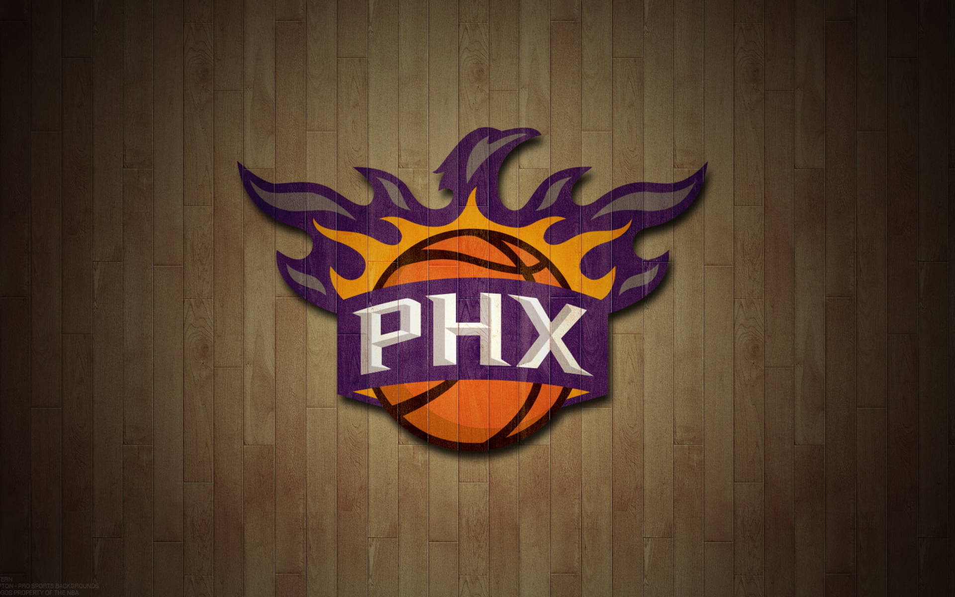 Roaring Phoenix Suns Logo Background