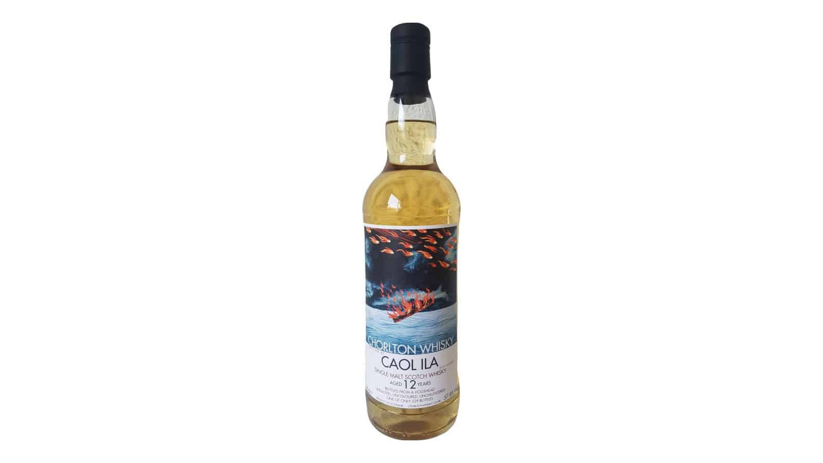 Roasted Malt Flavor Caol Ila Whisky Background