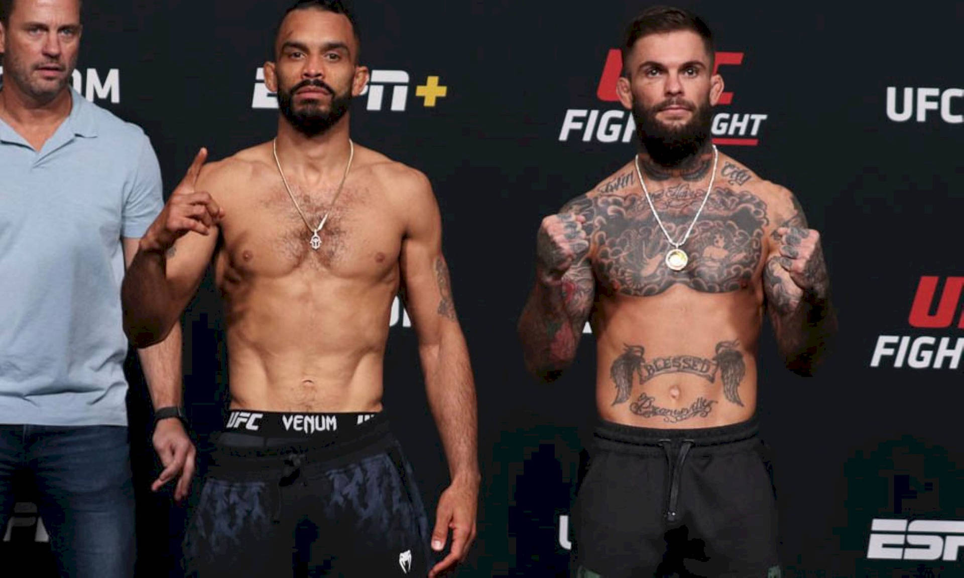 Rob Font And Cody Garbrandt Background