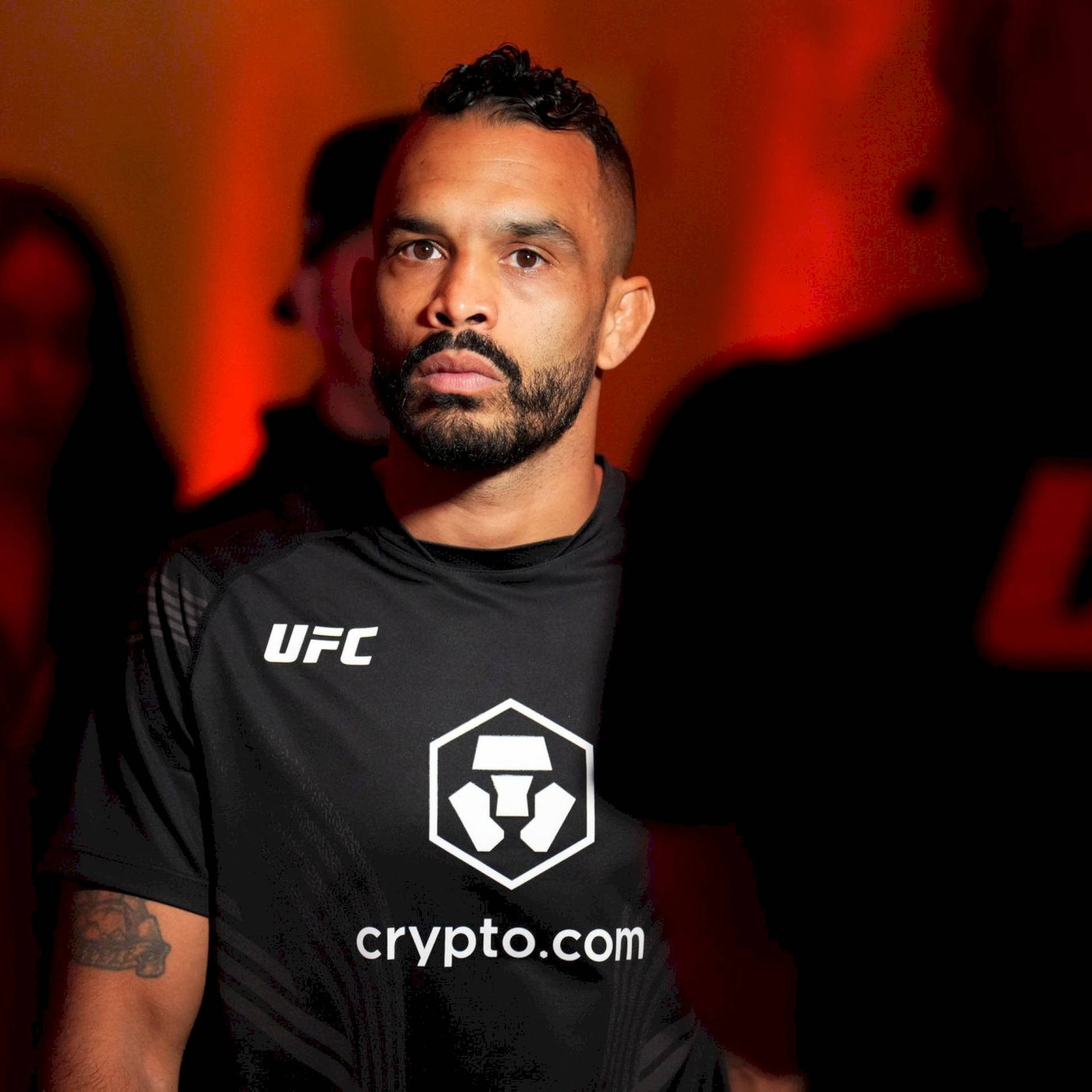 Rob Font, The Ufc Star In Black Background