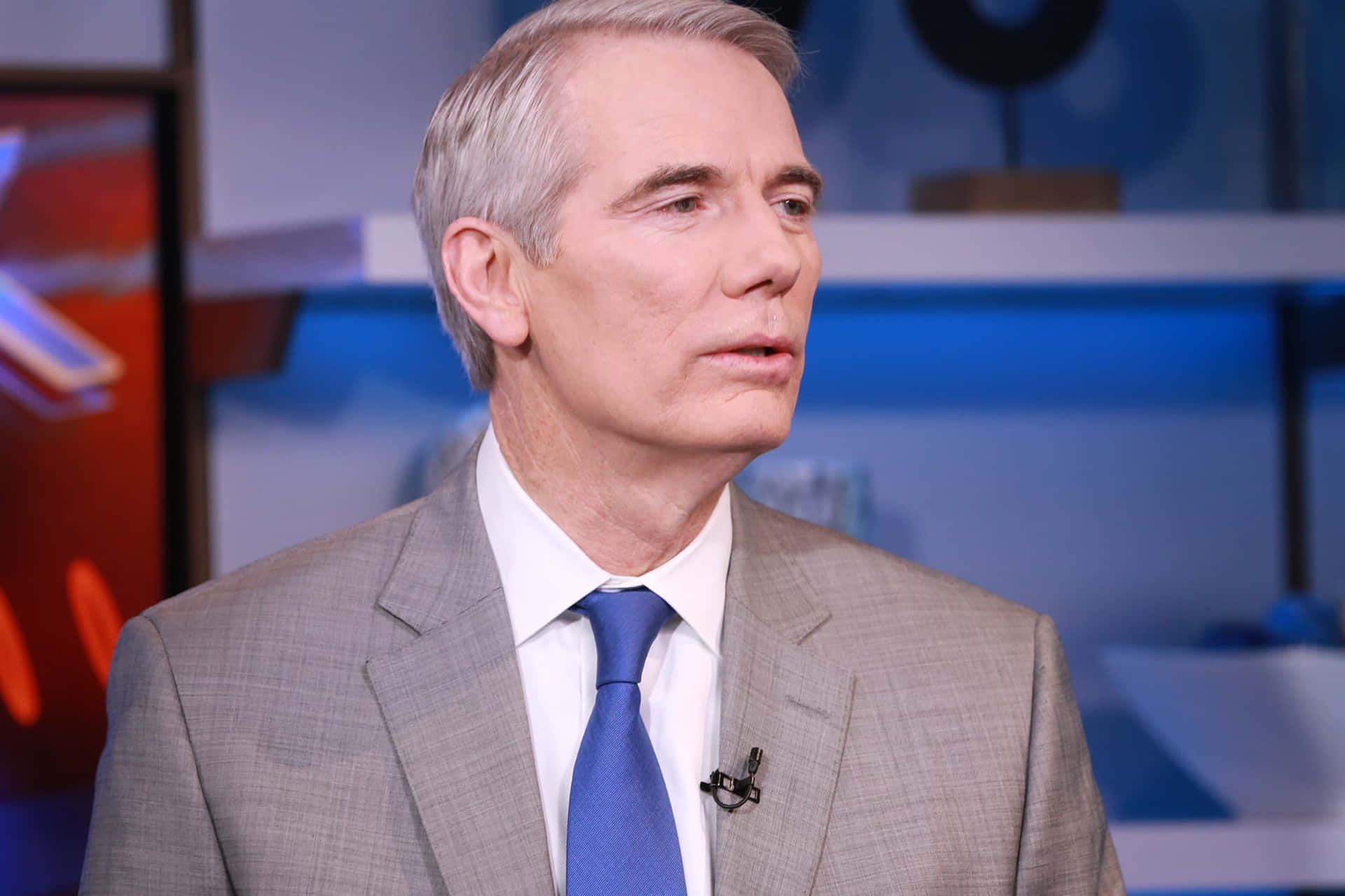 Rob Portman Looking To The Side