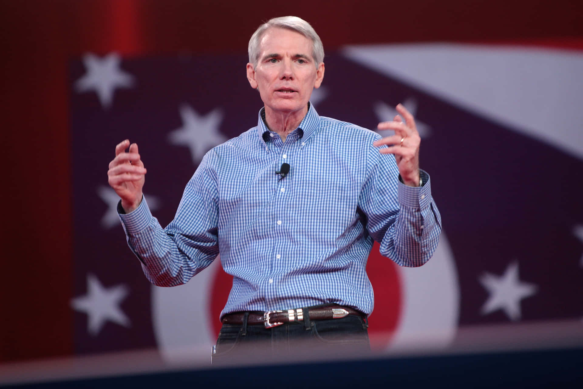 Rob Portman Standing Doing Speech