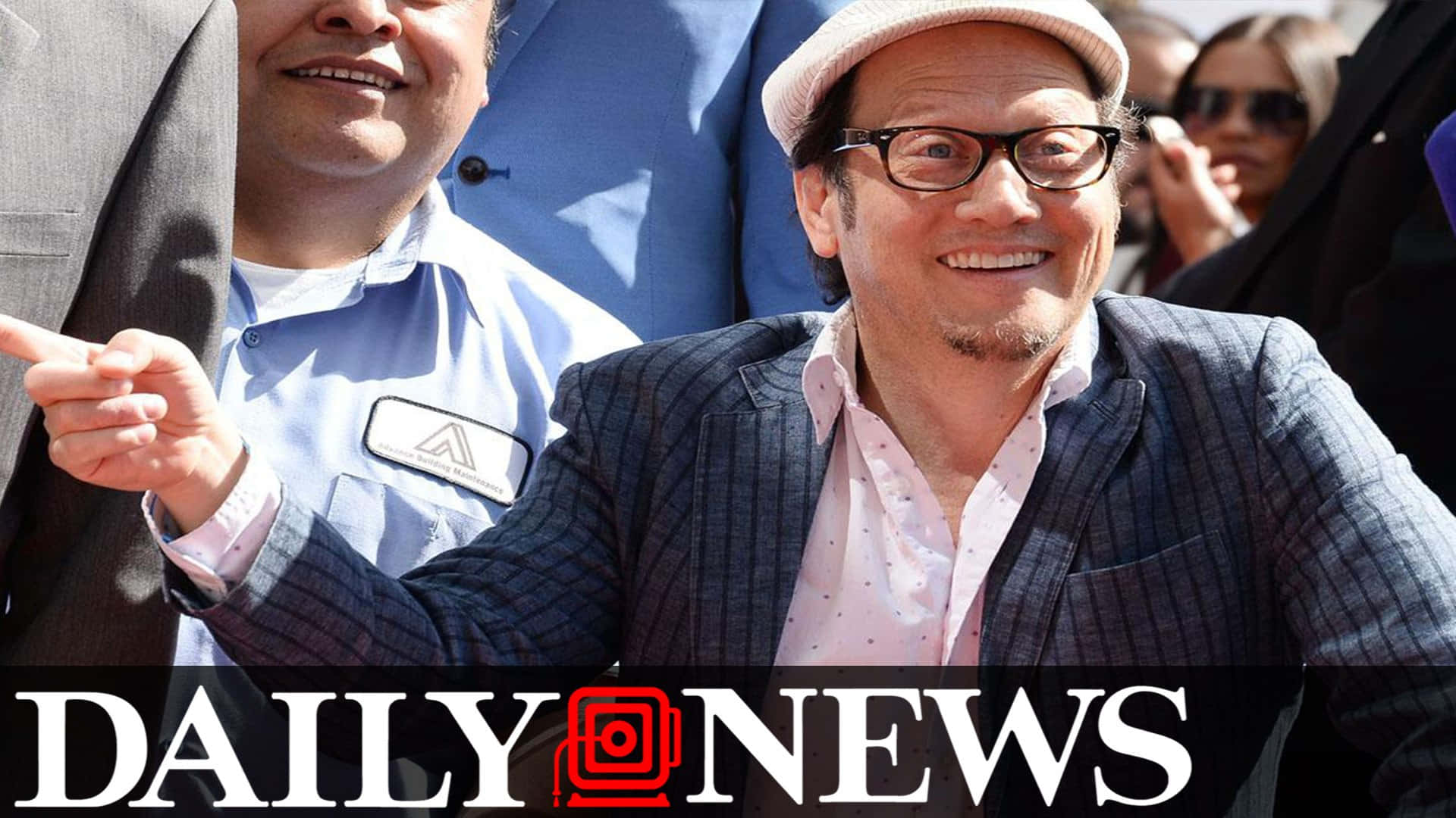 Rob Schneider In Daily News Background
