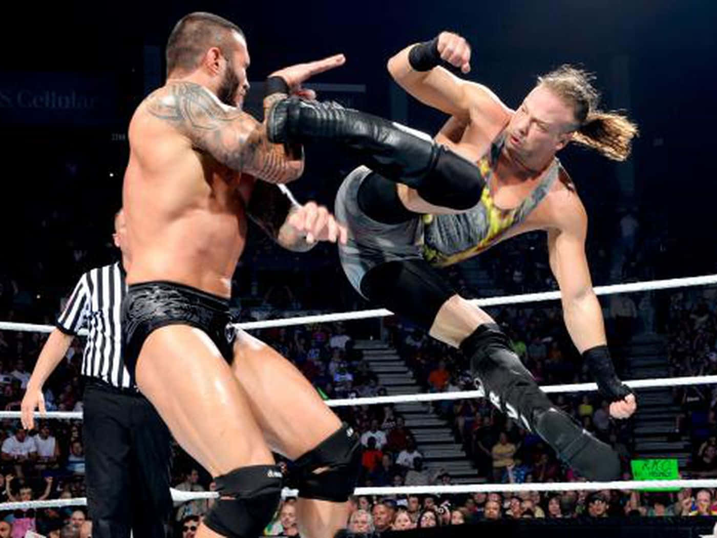 Rob Van Dam Against Randy Orton Background