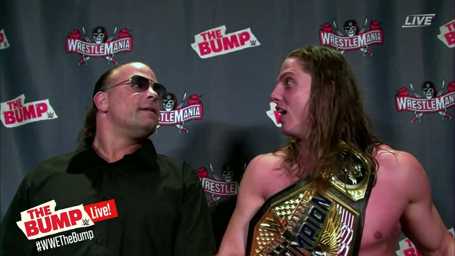 Rob Van Dam And Matt Riddle Background