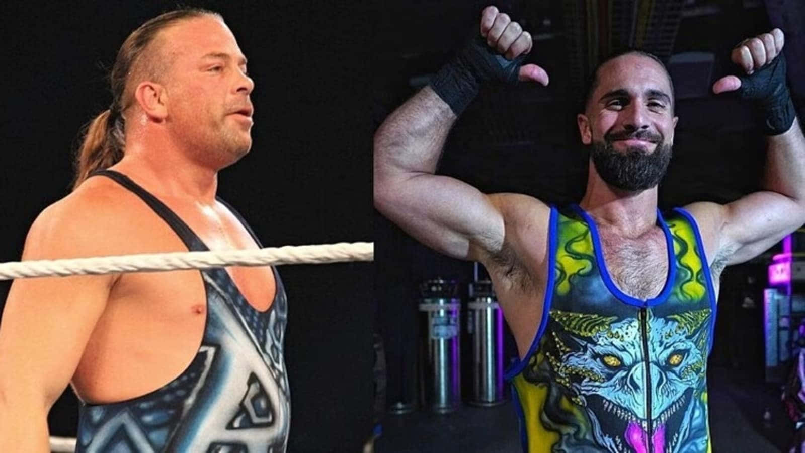 Rob Van Dam And Seth Rollins Background