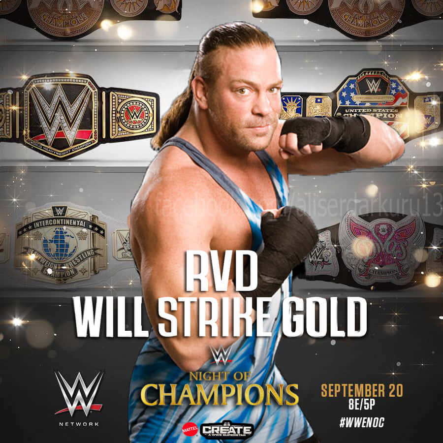 Rob Van Dam Night Of Championships Poster Background