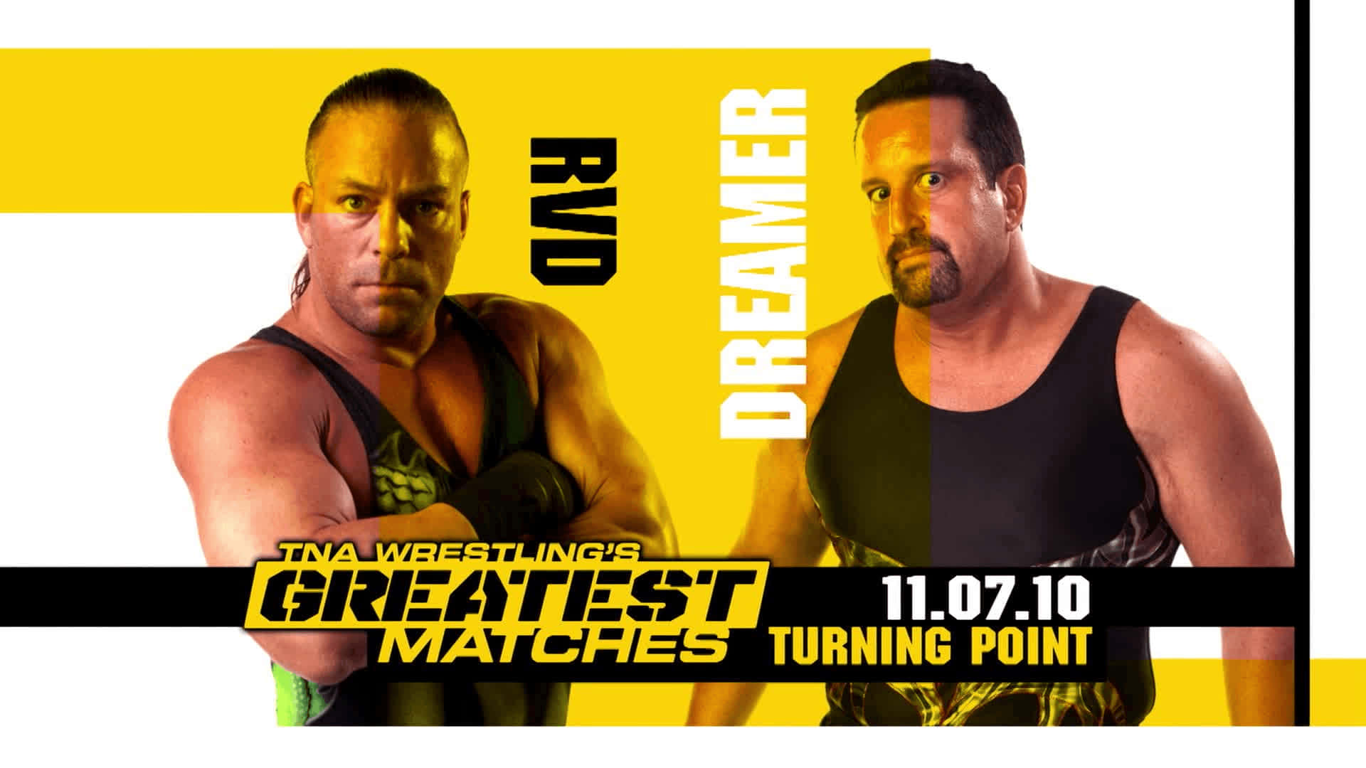 Rob Van Dam Vs Dreamer Tna Wrestling Poster Background