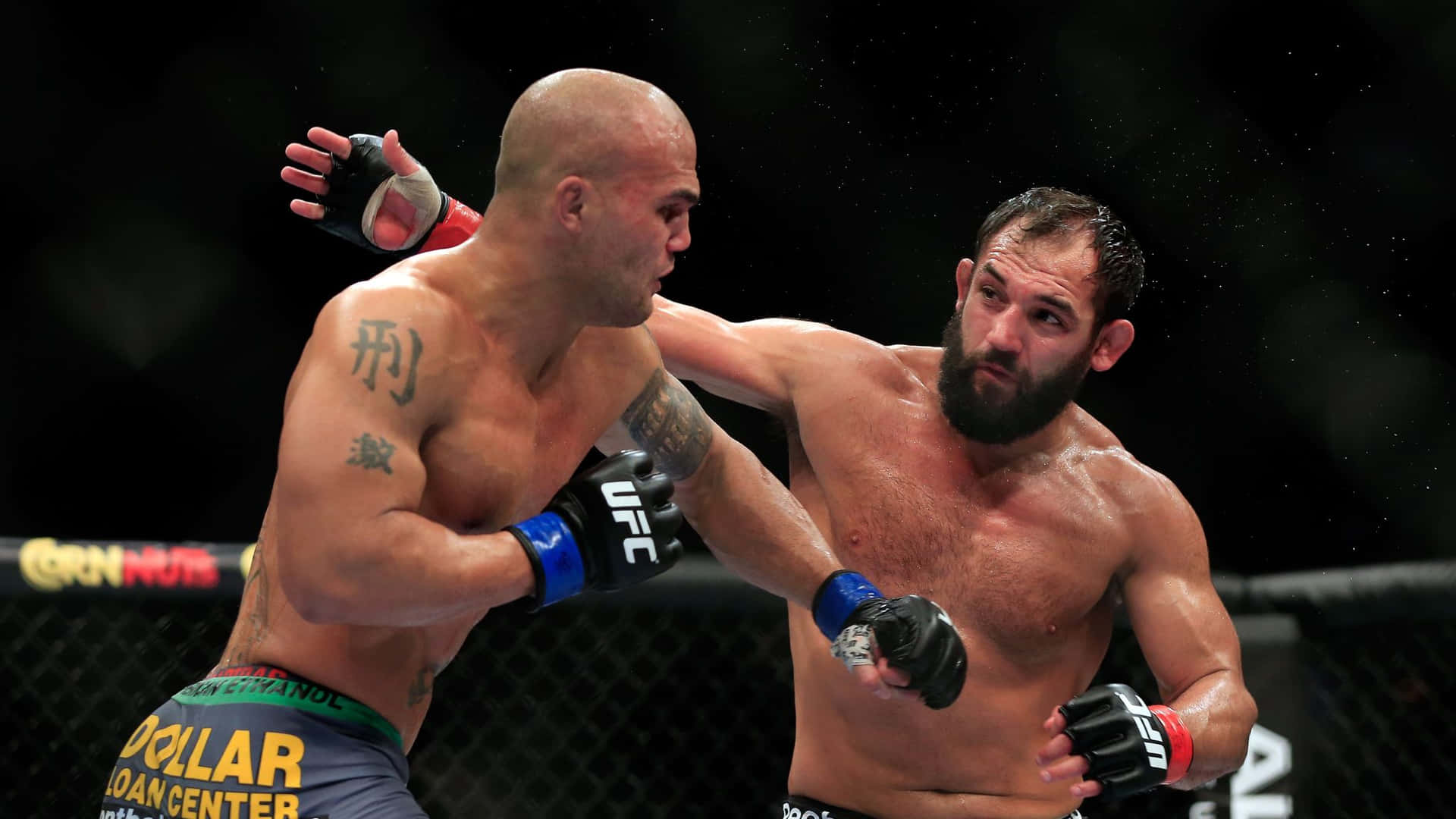 Robbie Lawler Blocks Johny Hendricks