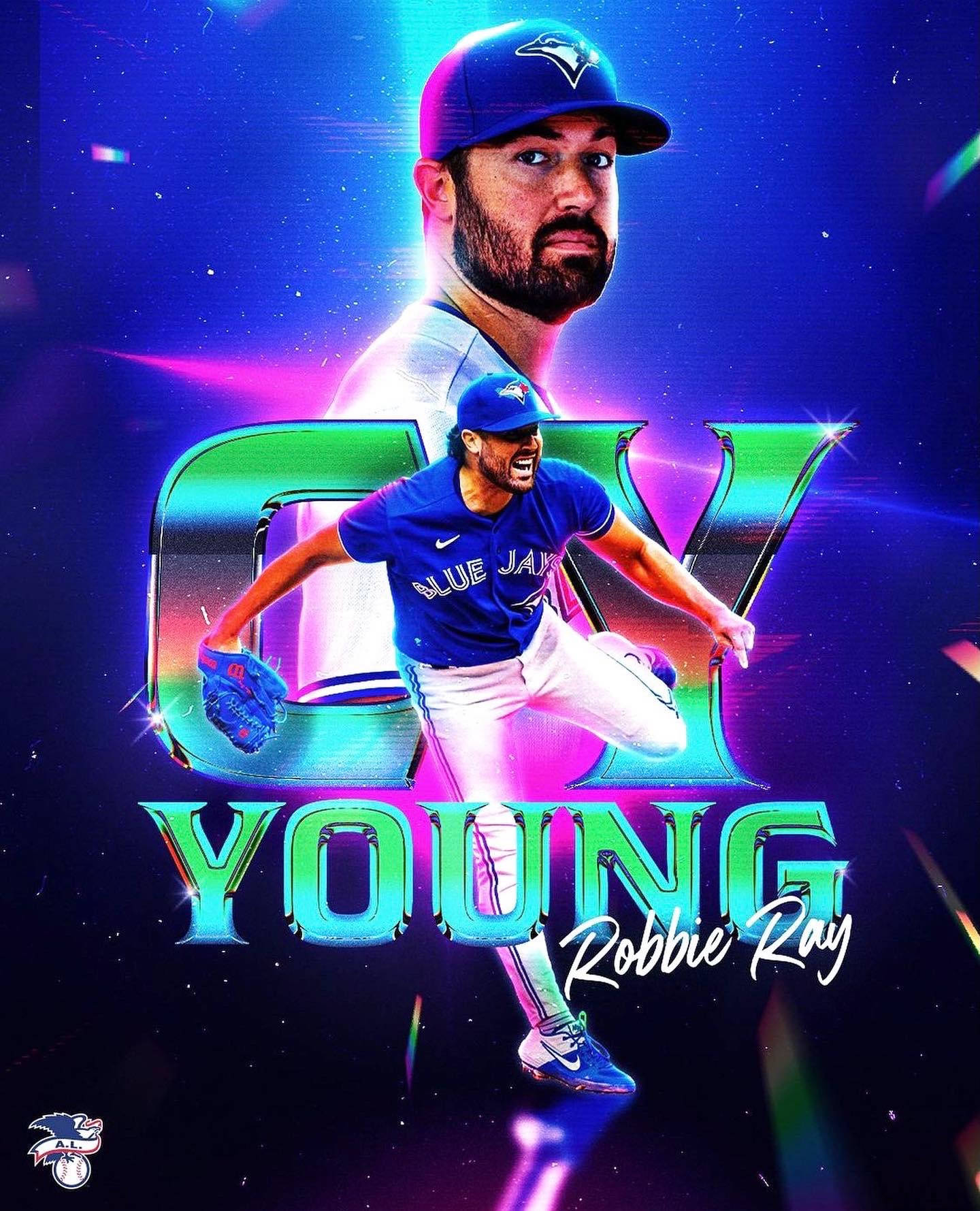 Robbie Ray Cy Young Poster Background