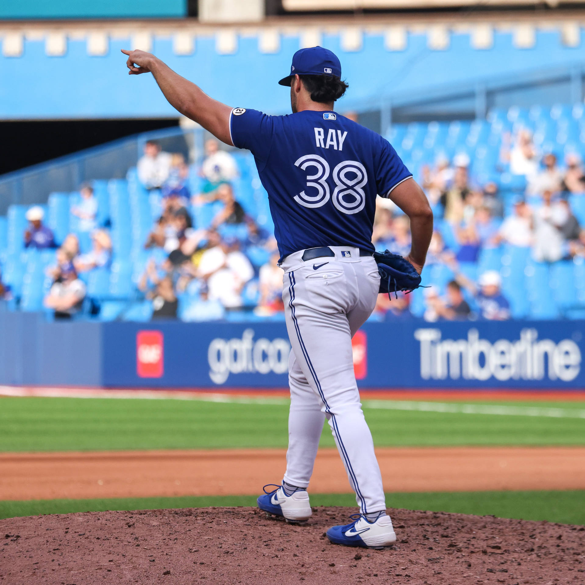 Robbie Ray Pointing At Something Background