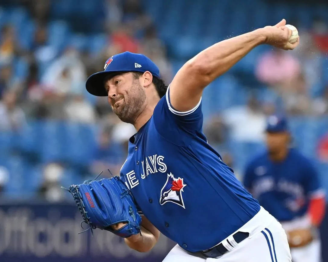 Robbie Ray Seconds Before Throwing The Ball Background