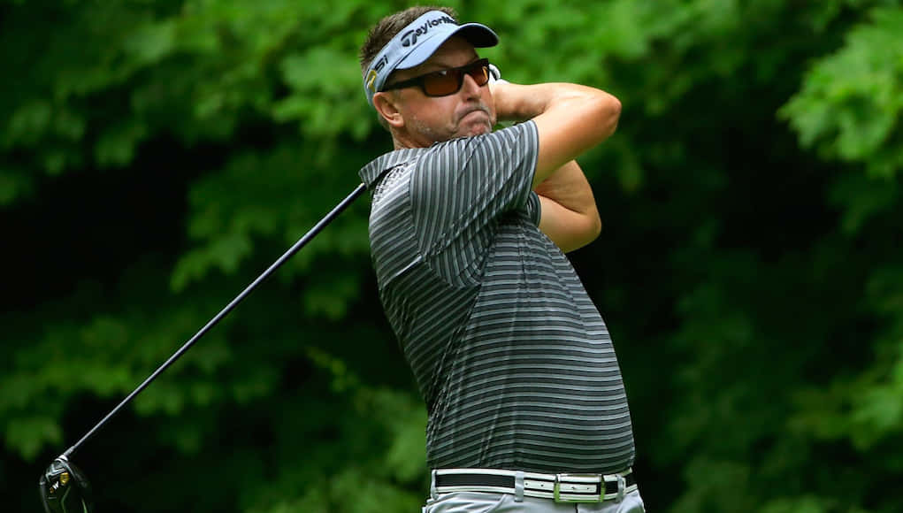 Robert Allenby In Stripes Background