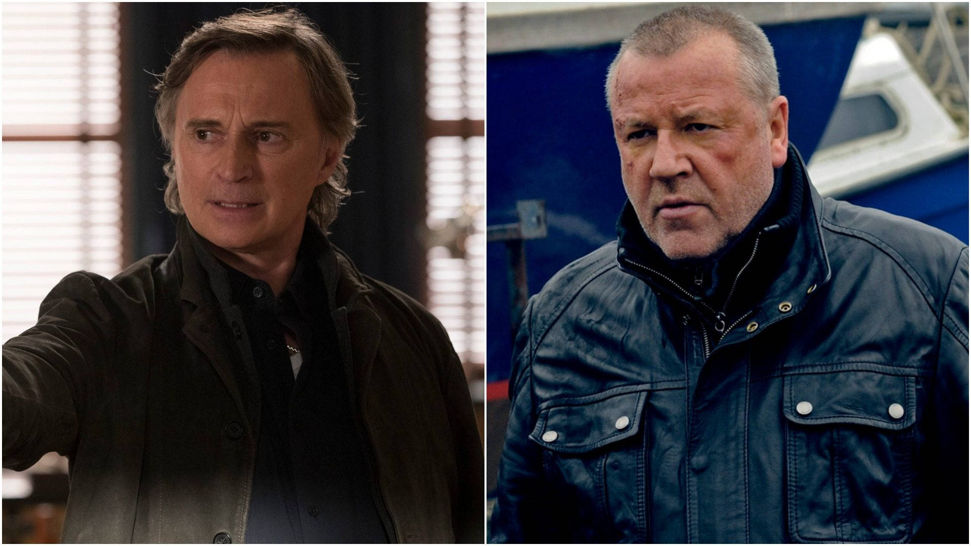 Robert Carlyle And Ray Winstone Collage