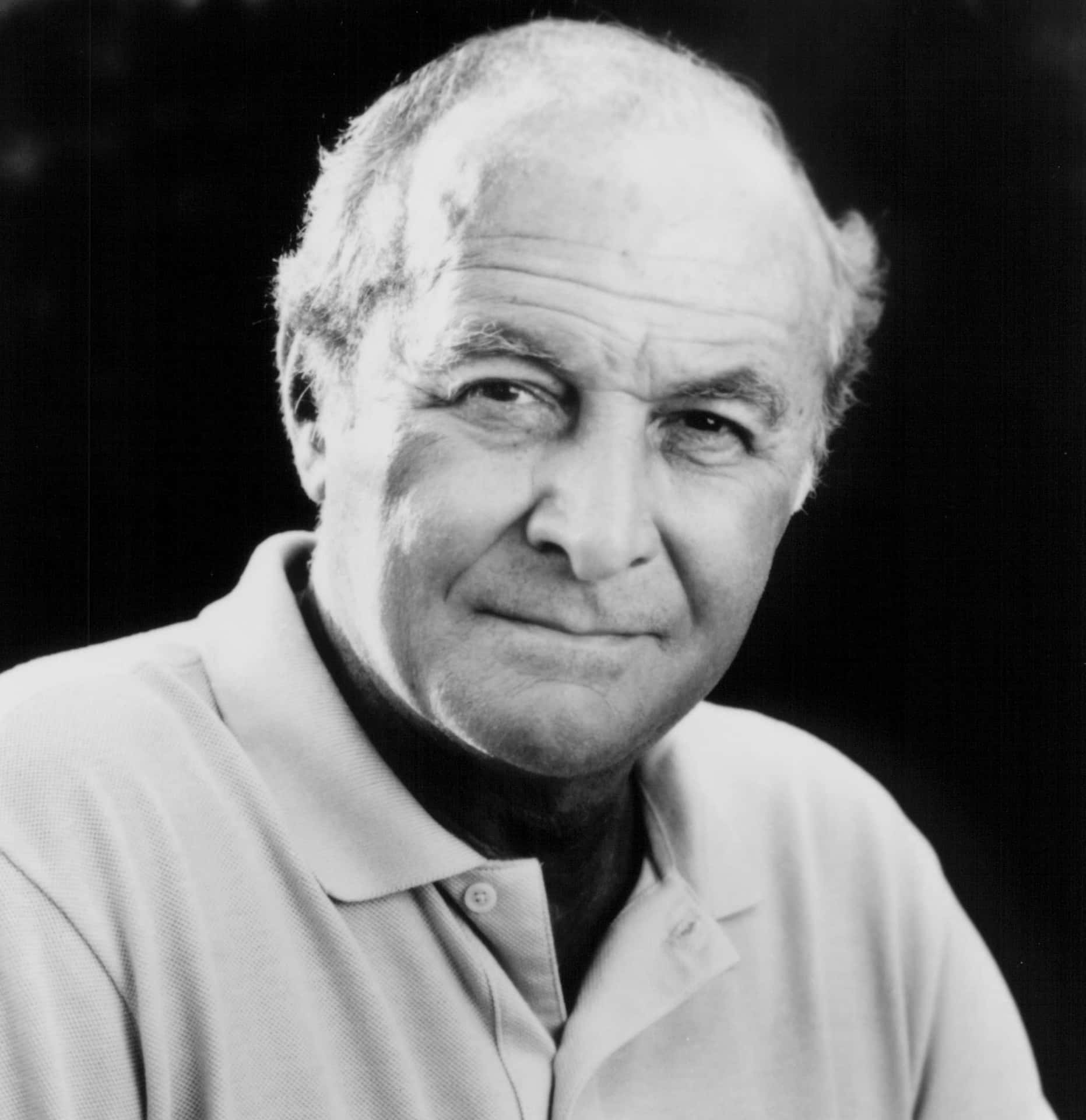 Robert Loggia Monochromatic Closeup Background