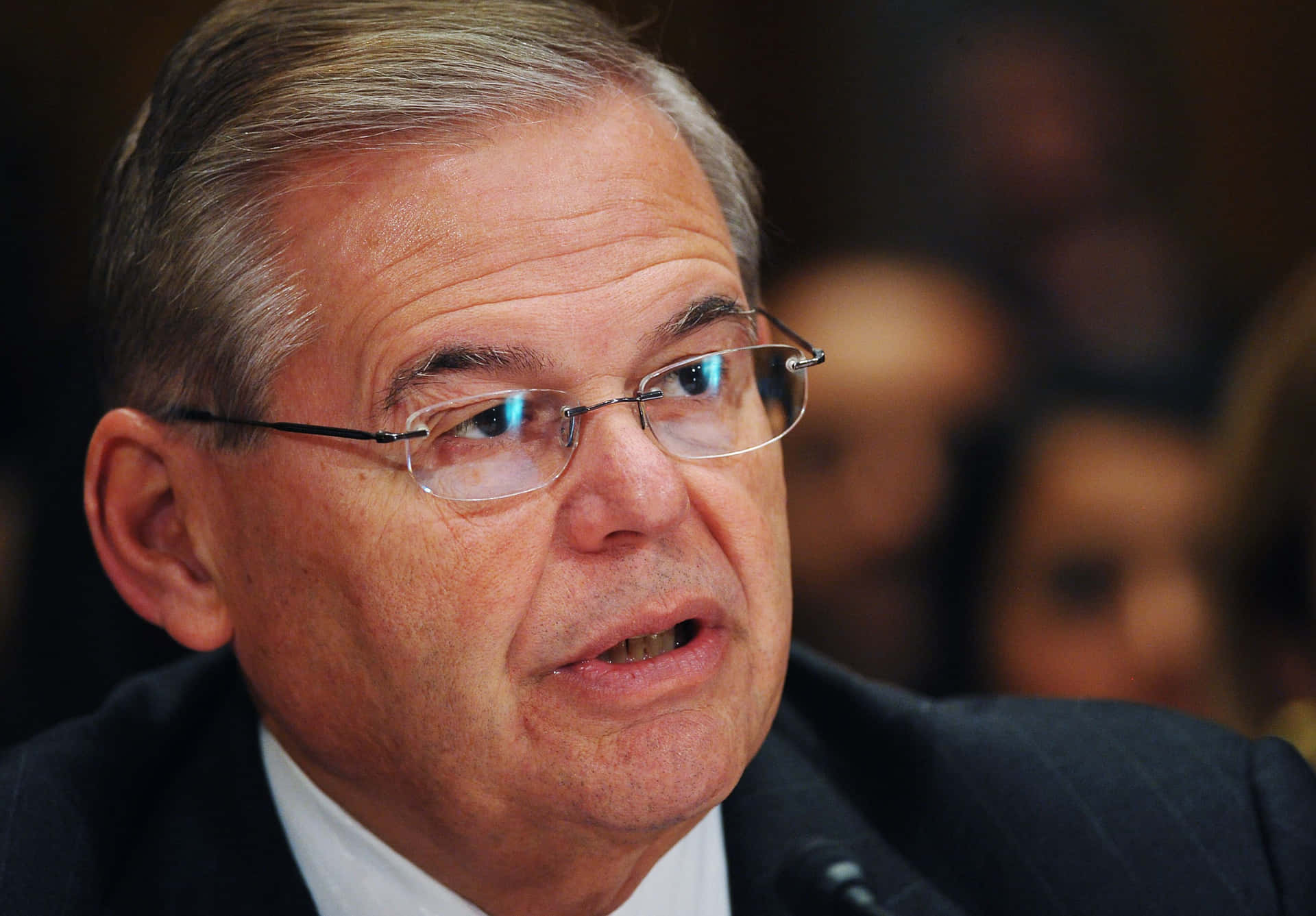 Robert Menendez In Office Background