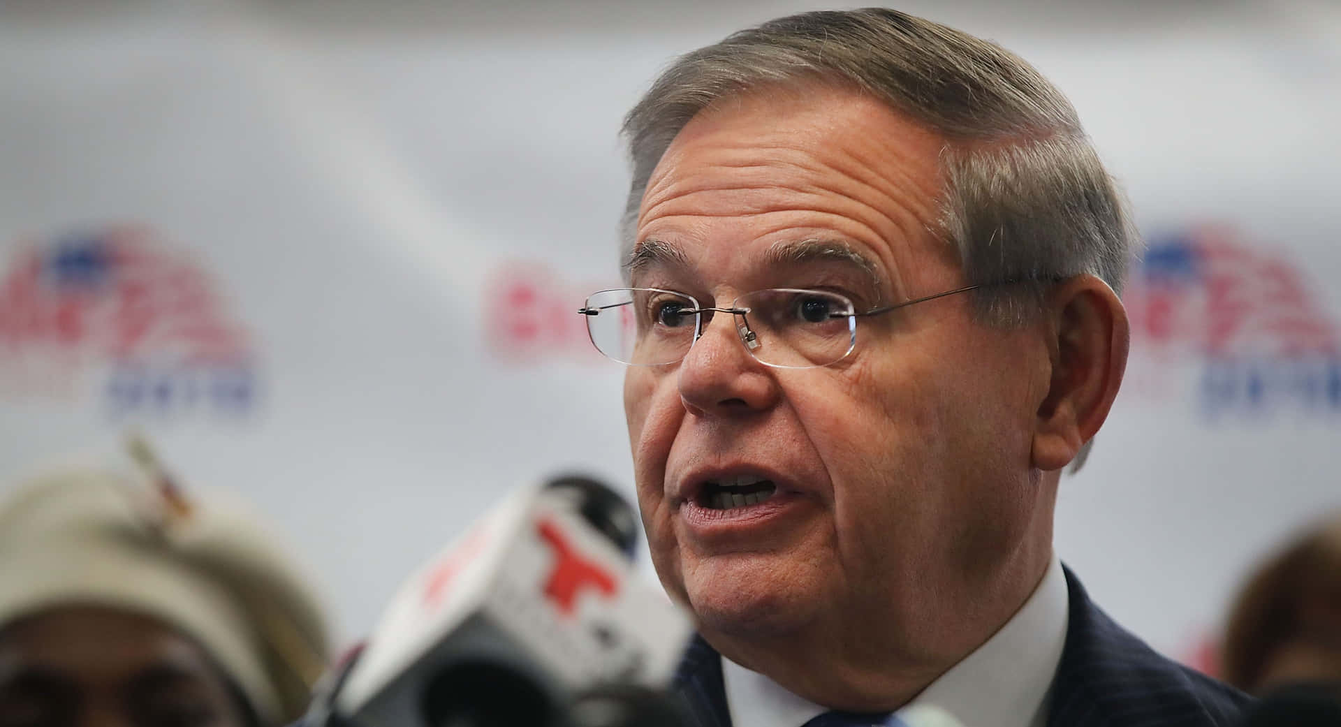 Robert Menendez Press Interview Background