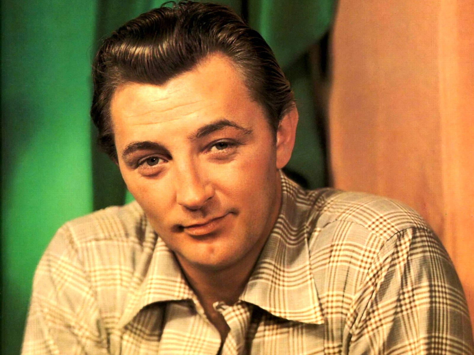 Robert Mitchum Colored Vintage