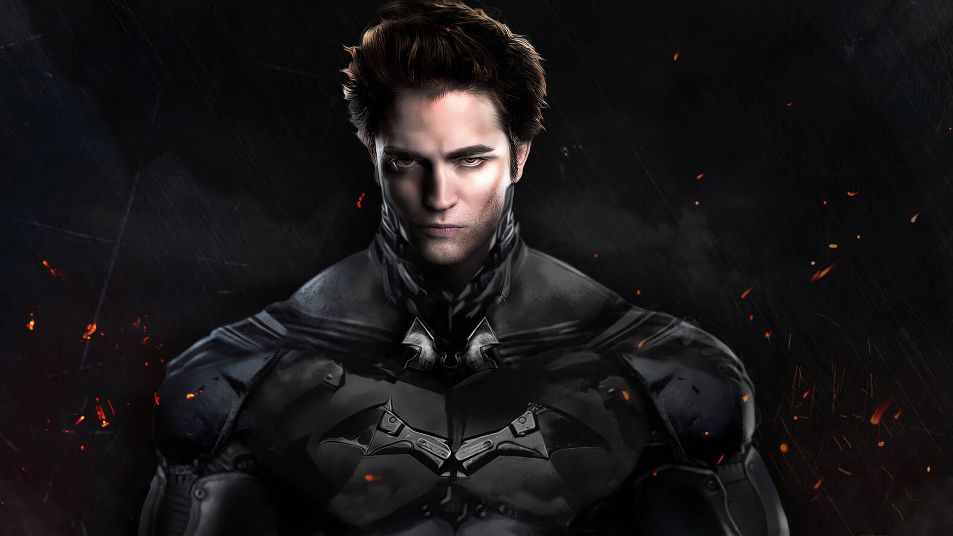 Robert Pattinson Batman Fanart Background