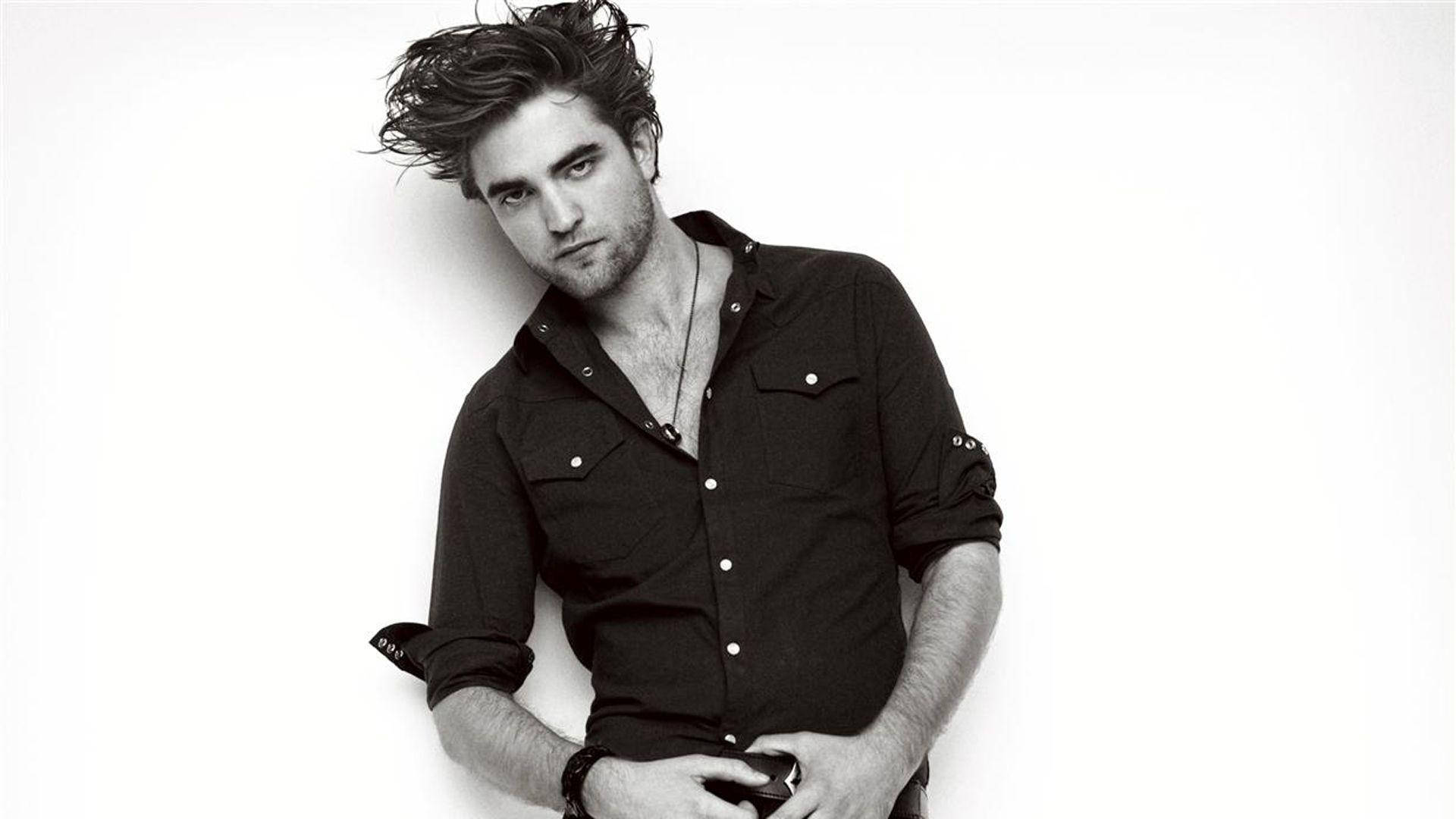 Robert Pattinson Messy Hair Background
