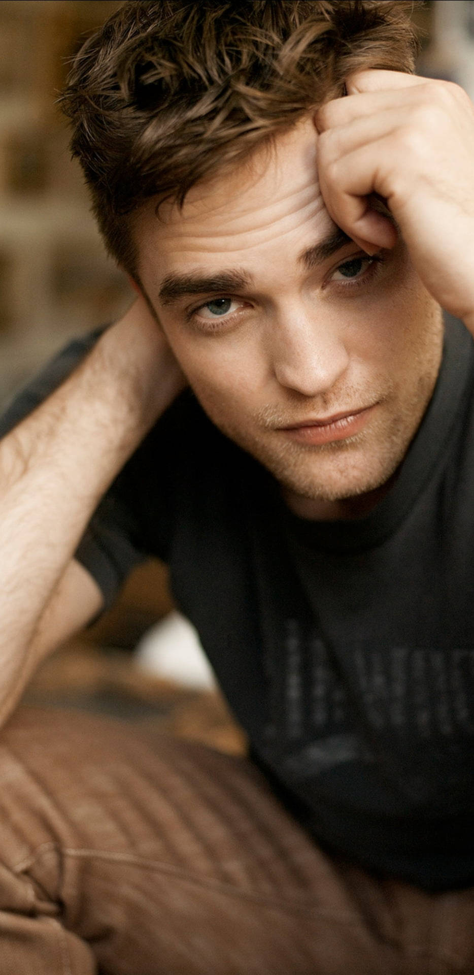 Robert Pattinson Portrait Background