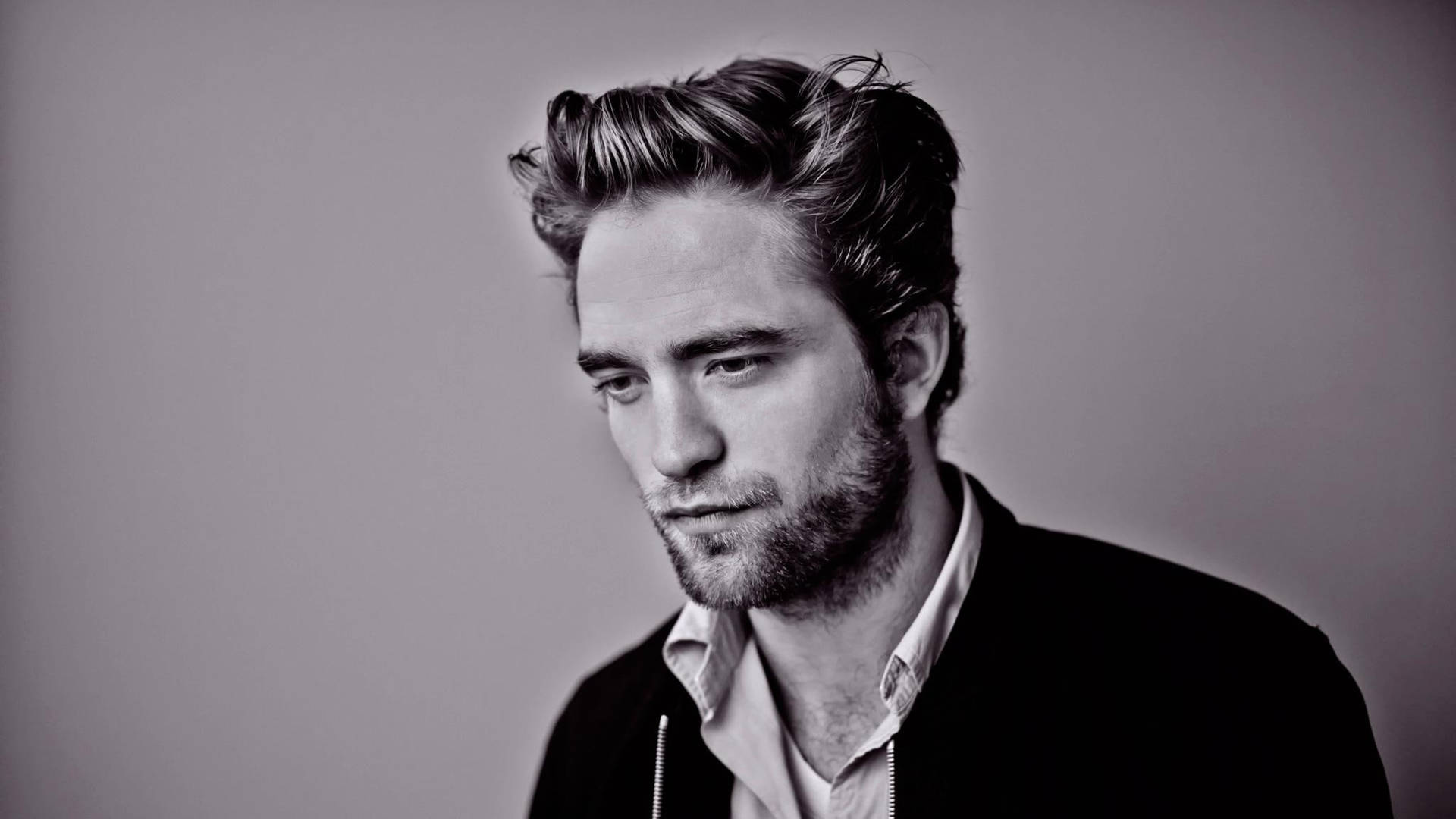 Robert Pattinson Sepia Art Background