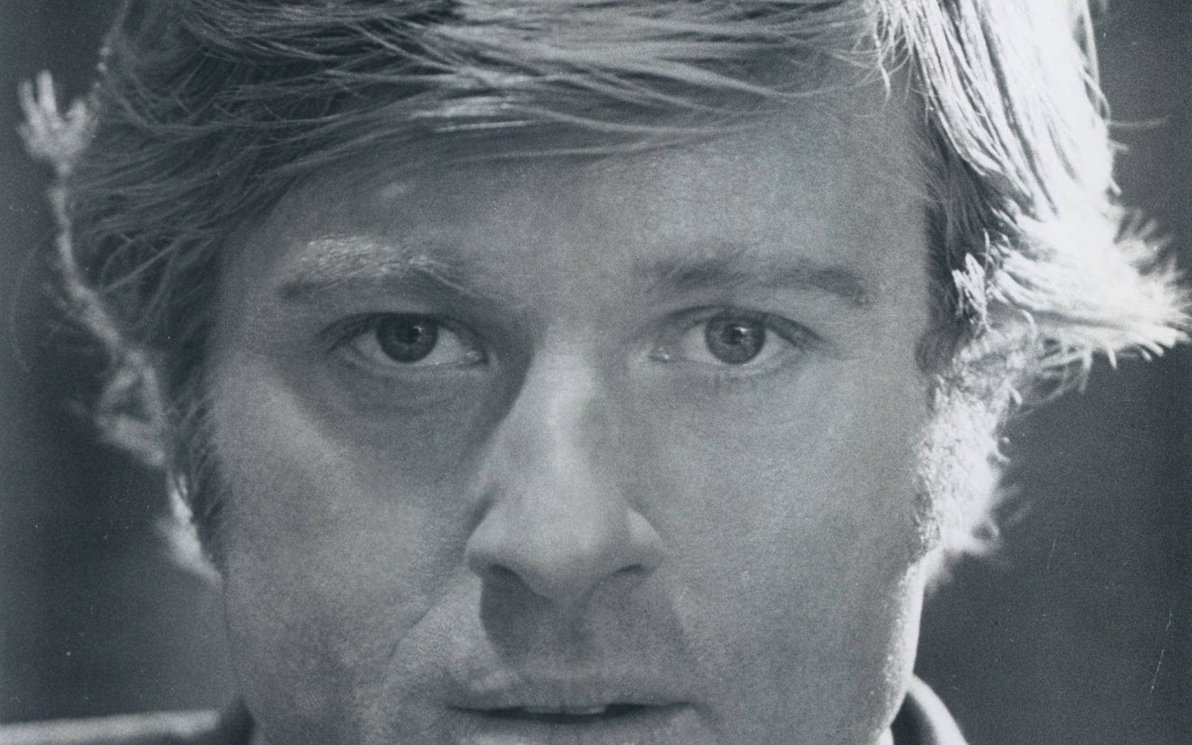 Robert Redford Black And White Background
