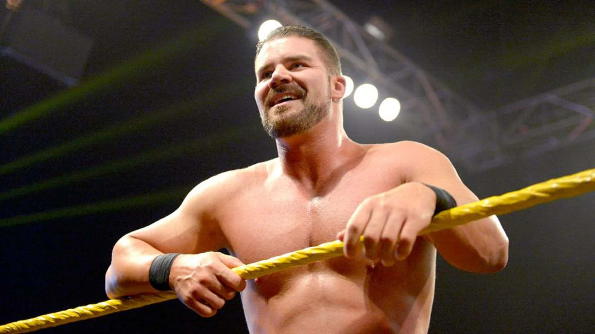 Robert Roode Yellow Rope Background