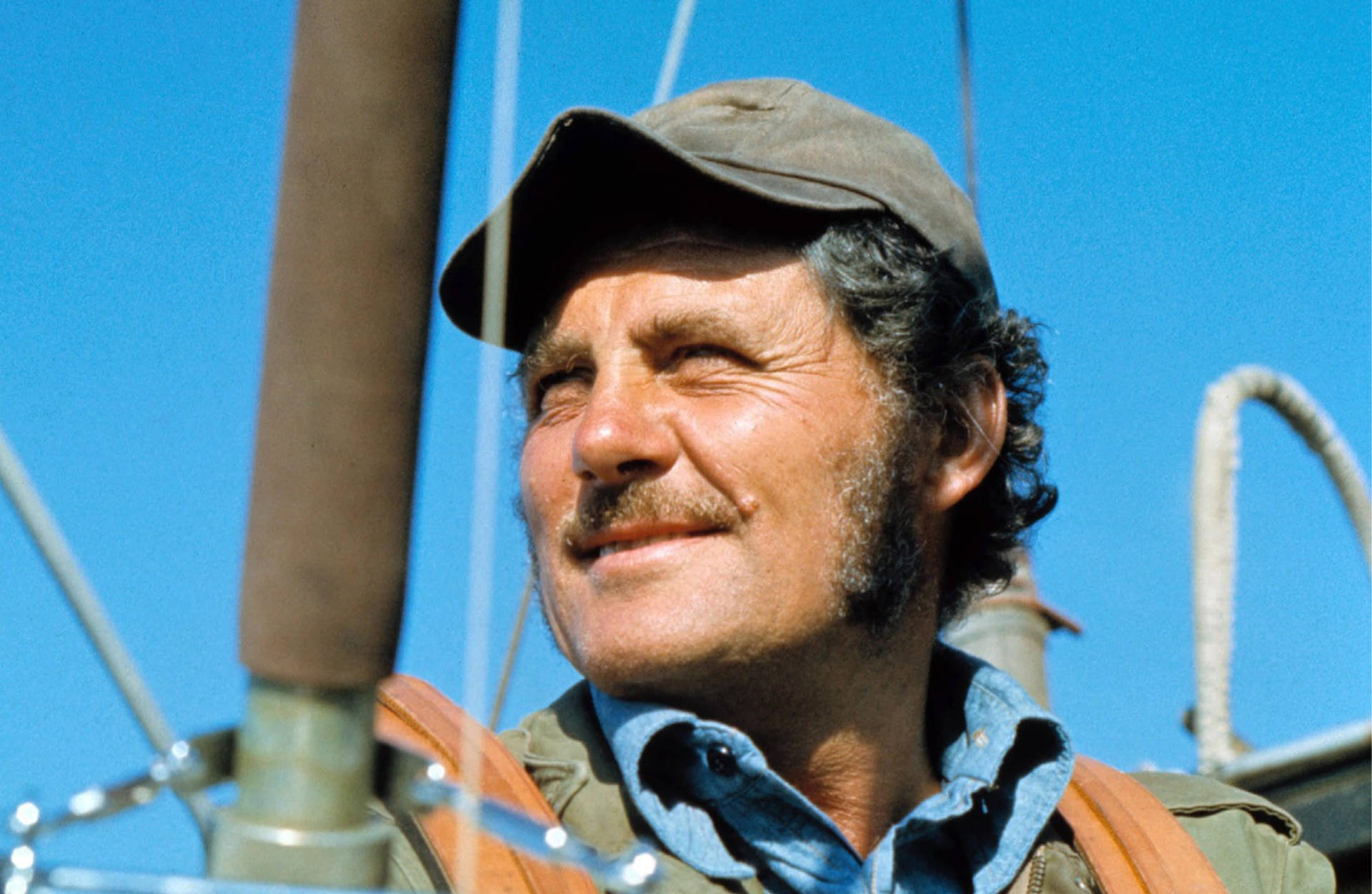 Robert Shaw Smiling Background