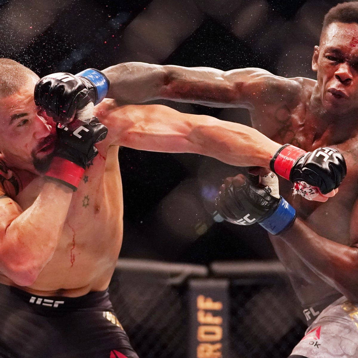 Robert Whittaker And Israel Adesanya Fight