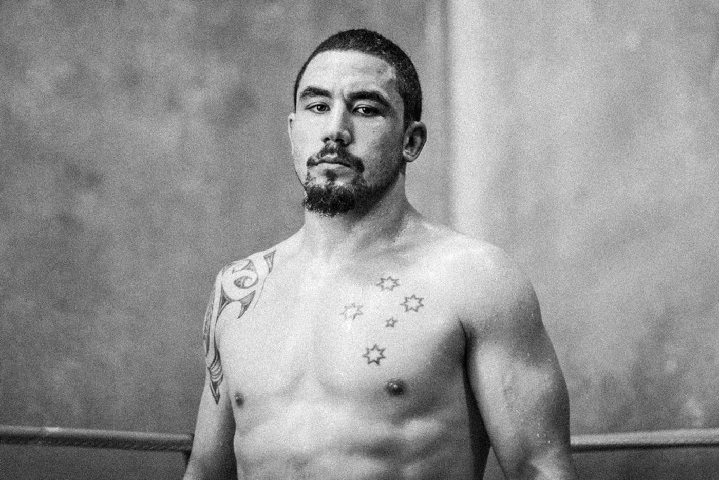 Robert Whittaker In Intense Training Action