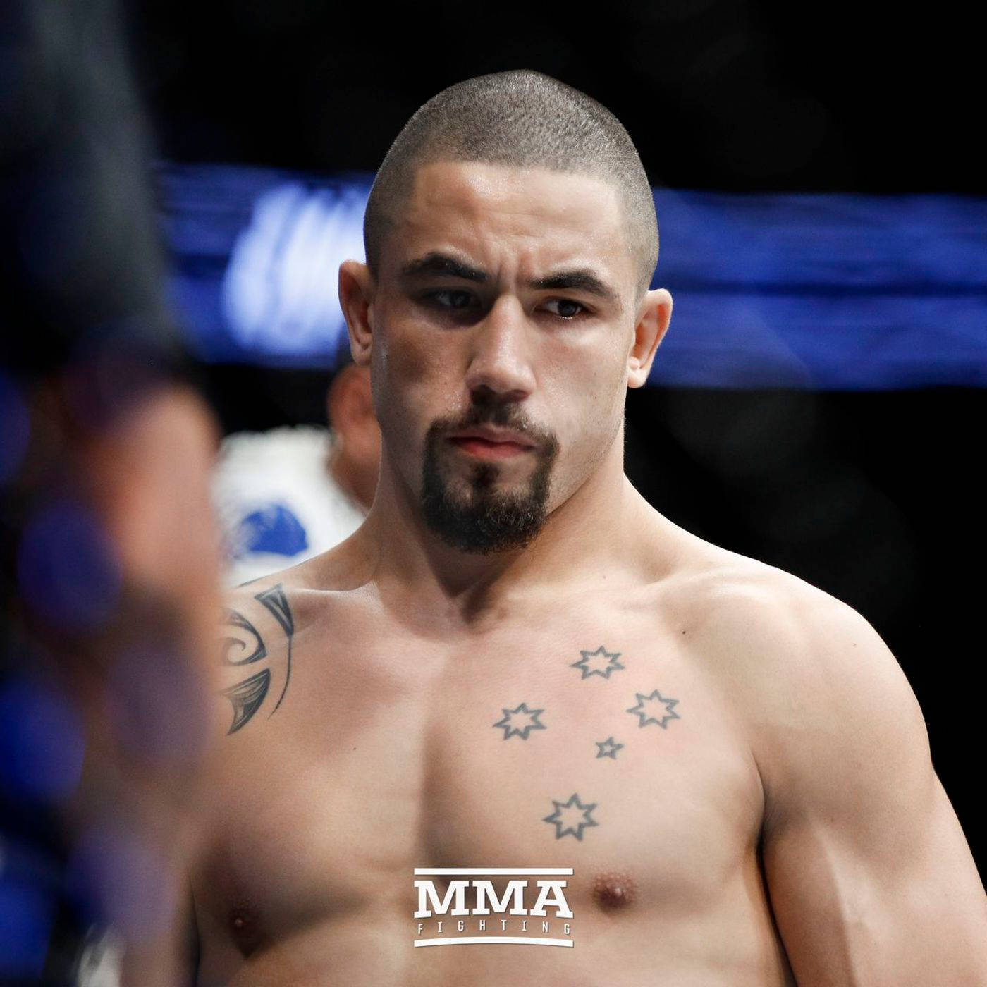 Robert Whittaker Looking Down Background