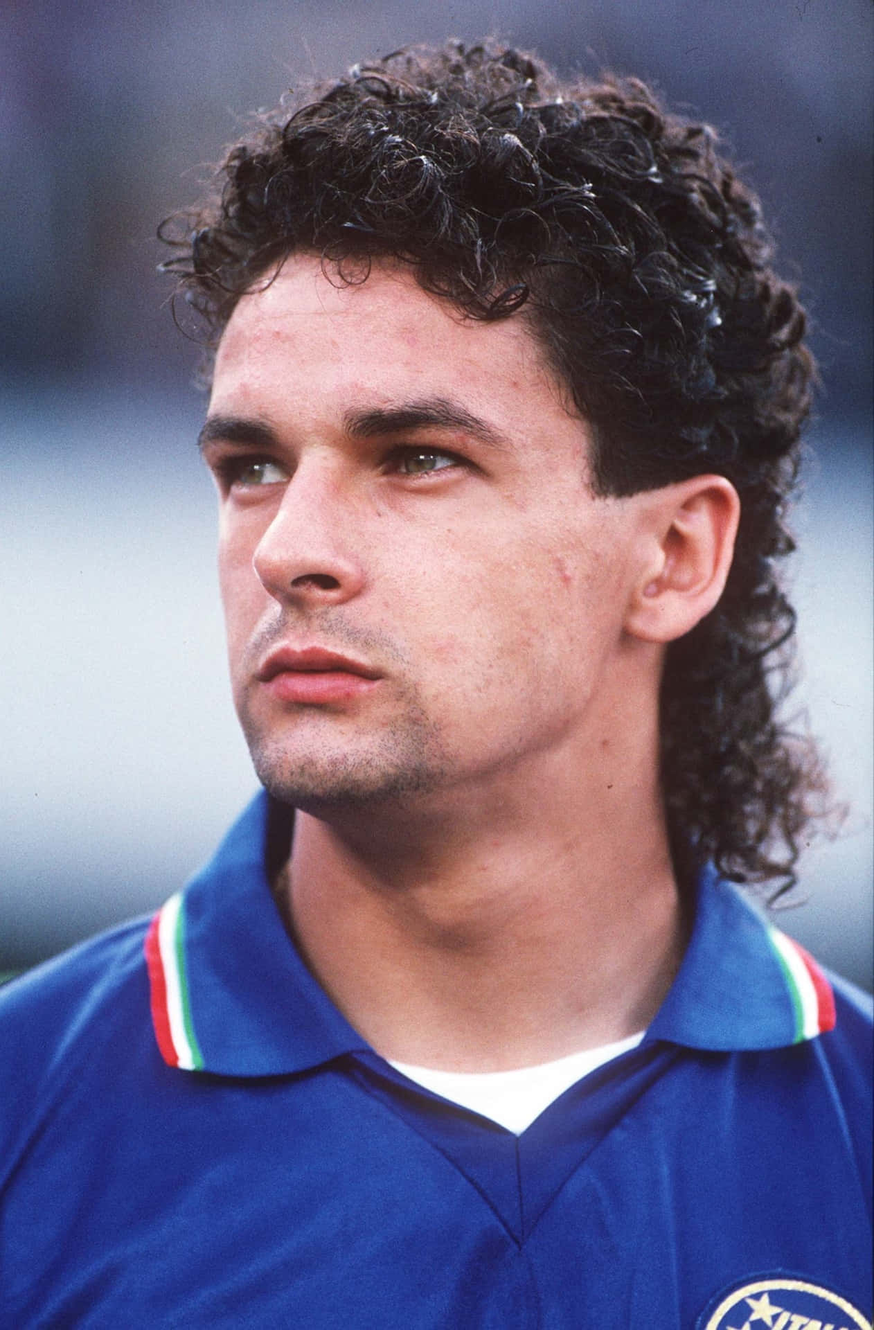 Roberto Baggio Italian Footballer Background