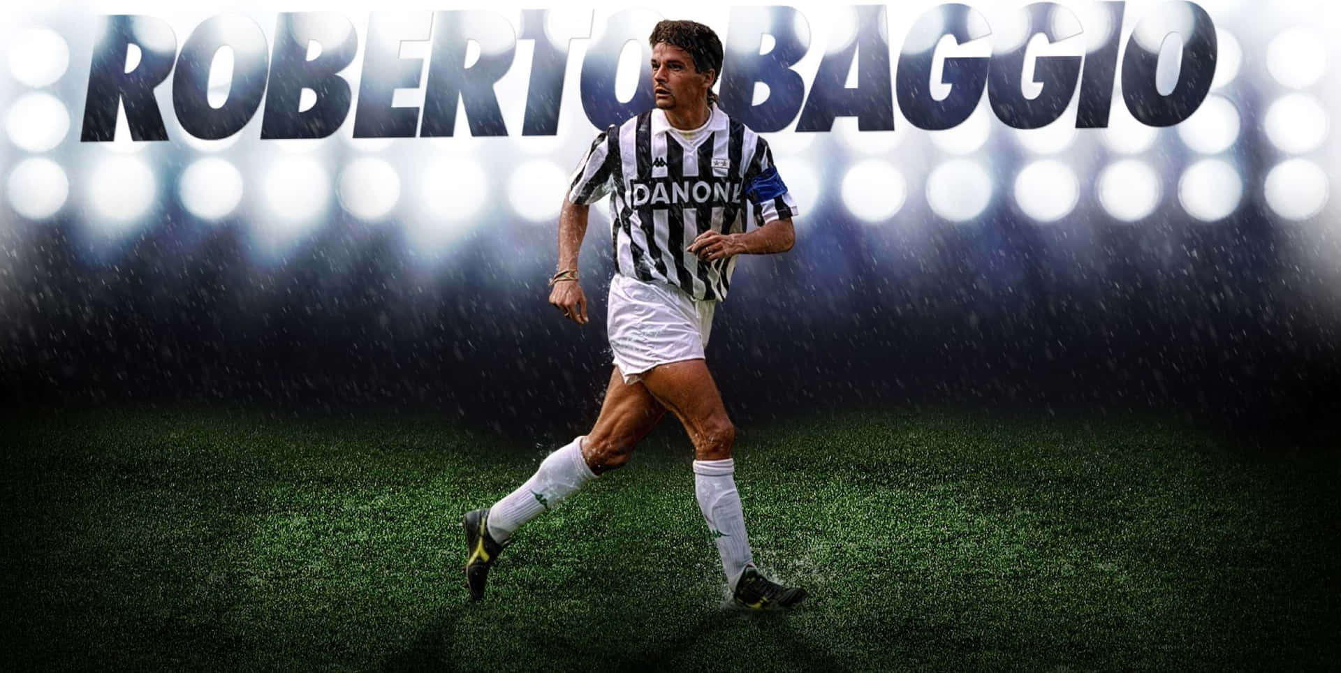Roberto Baggio Juventus Legend Background