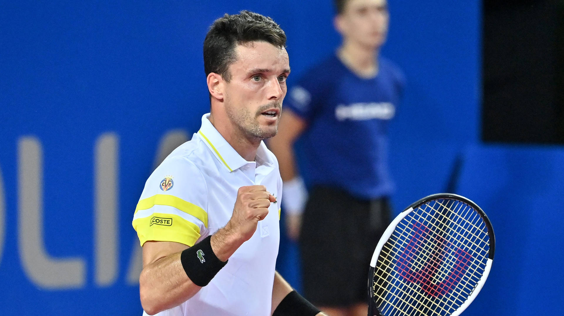 Roberto Bautista Agut Fist Pump Background