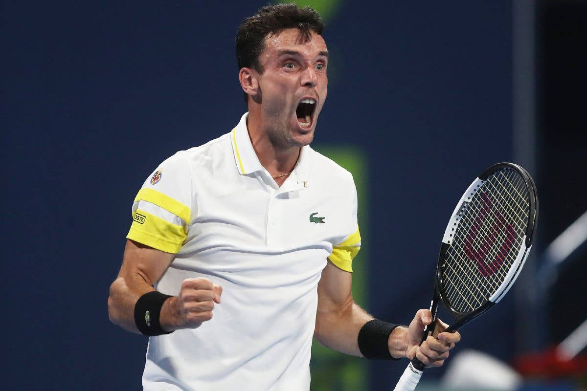 Roberto Bautista Agut Intense Celebration Background