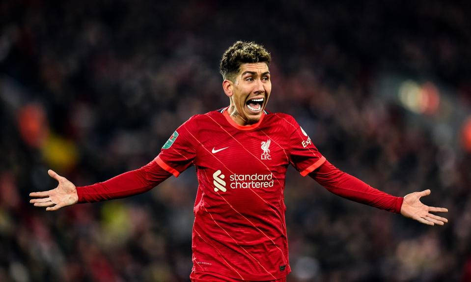 Roberto Firmino Angry Hands Apart