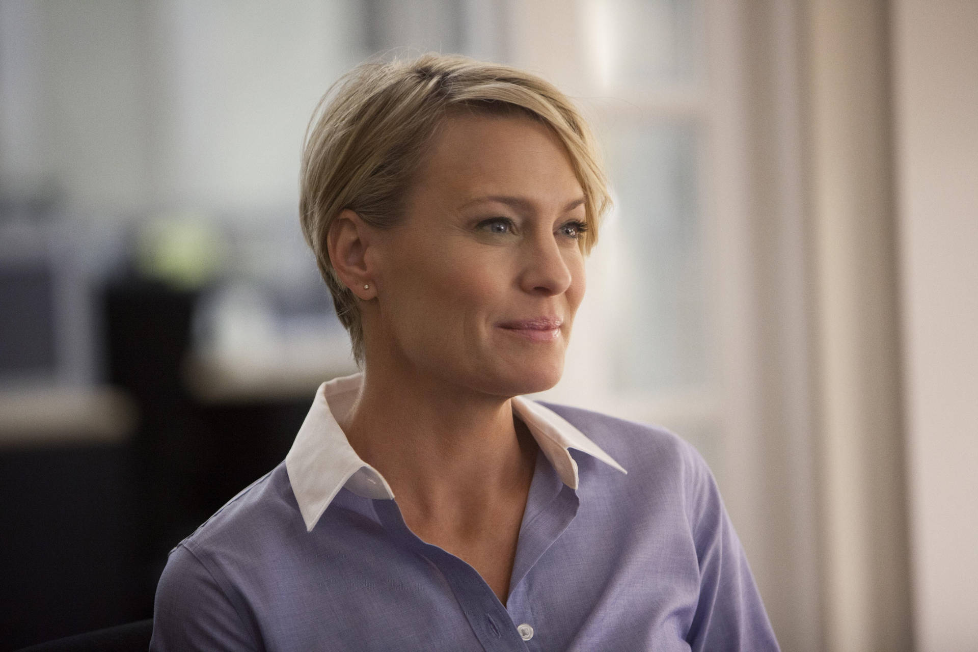 Robin Wright As Claire Underwood Background