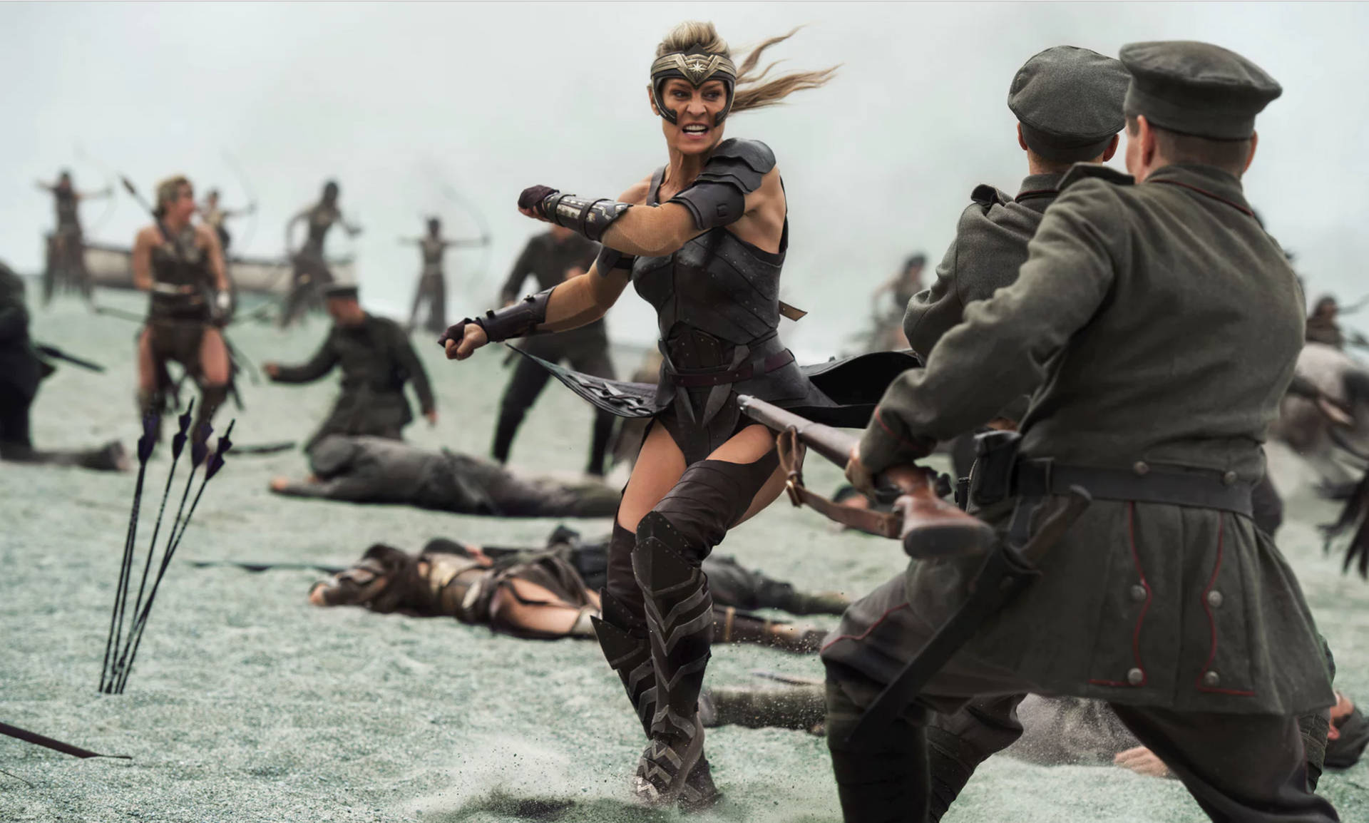 Robin Wright In Wonder Woman Movie Antiope