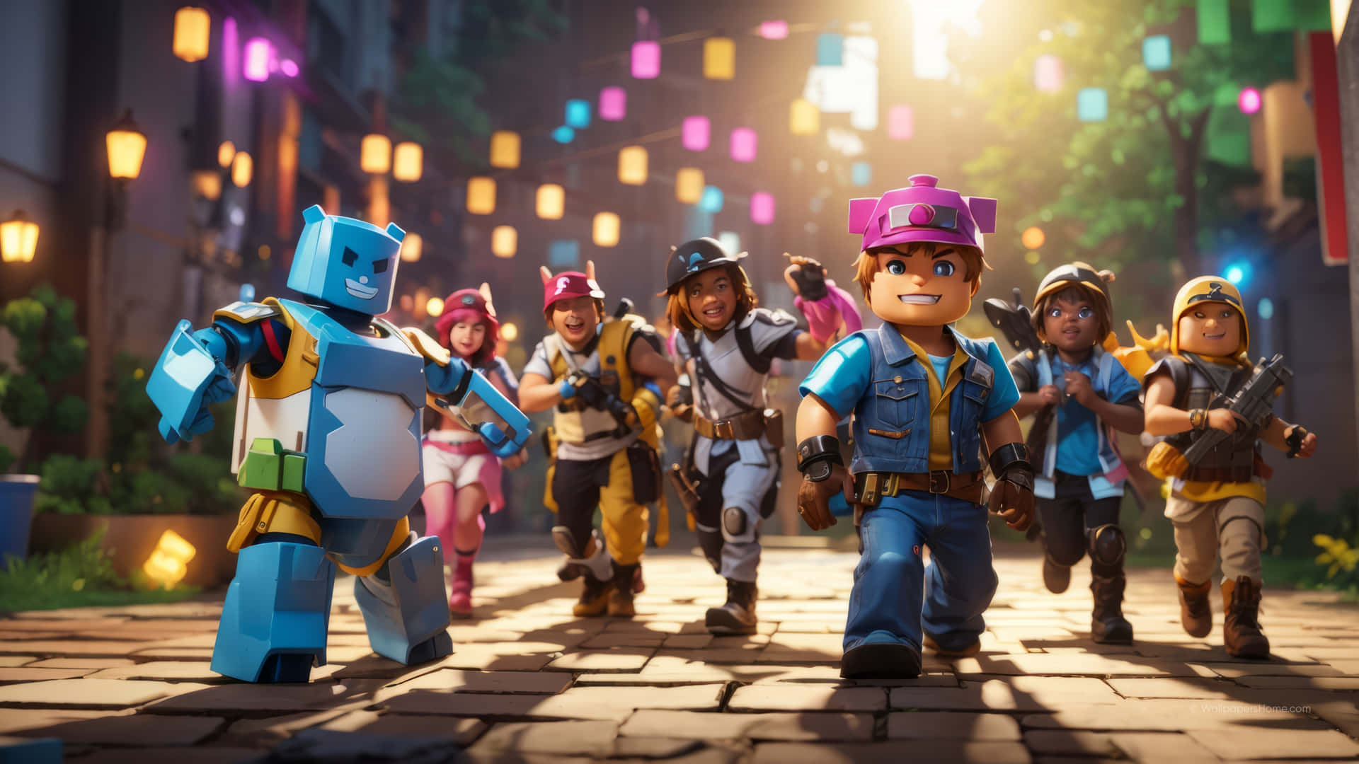 Roblox Adventure Team Run Background